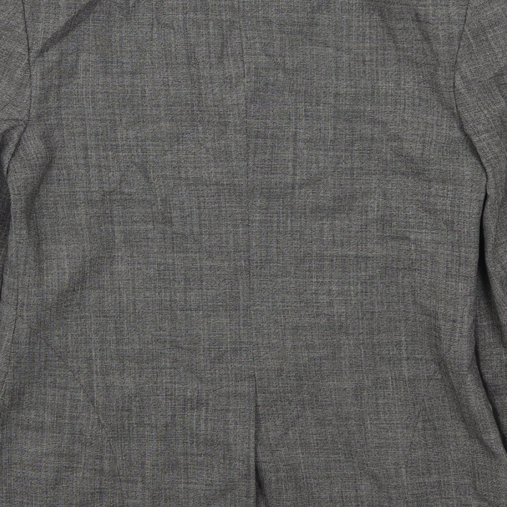 Episode Spoty Womens Grey Jacket Suit Jacket Size 8