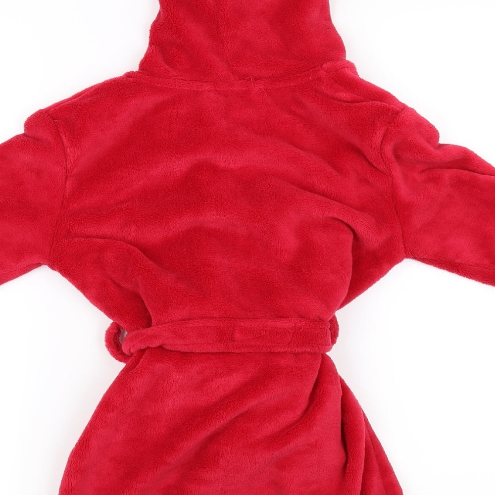 Preworn Boys Red Gown Size 6-7 Years
