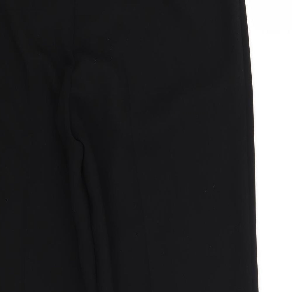 Marks and Spencer Womens Black Trousers Size 12 L29 in
