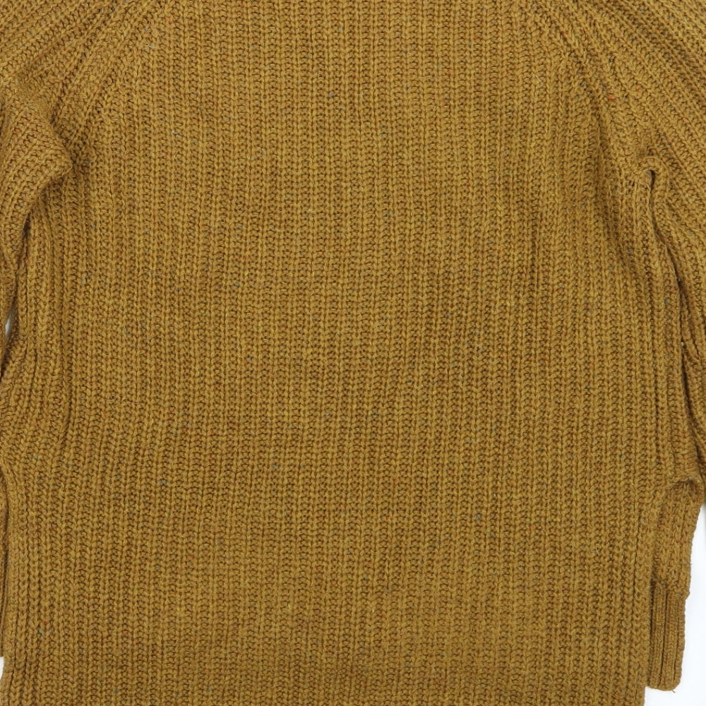 Bershka Womens Brown Pullover Jumper Size M