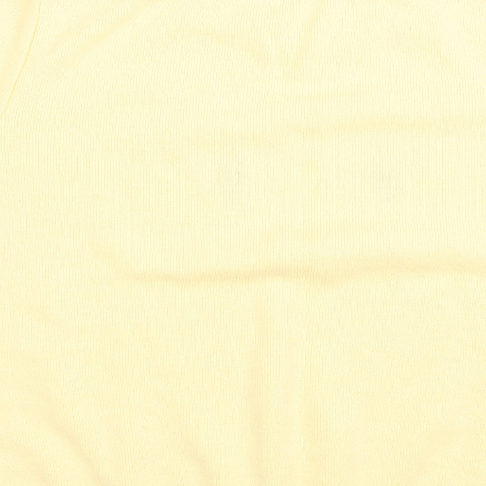 JBC Womens Yellow Basic T-Shirt Size L