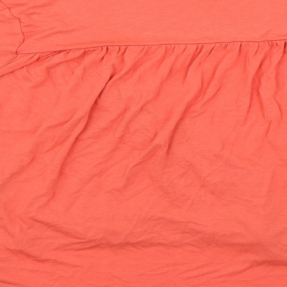 H&M Womens Orange Cardigan Jumper Size S