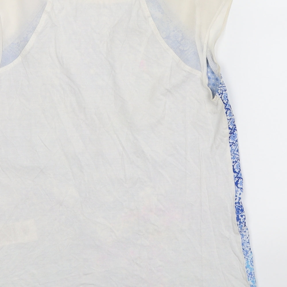 Preworn Womens Multicoloured Geometric Basic Tank Size 6