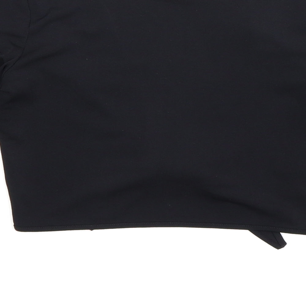 Divided Womens Black Basic Blouse Size S