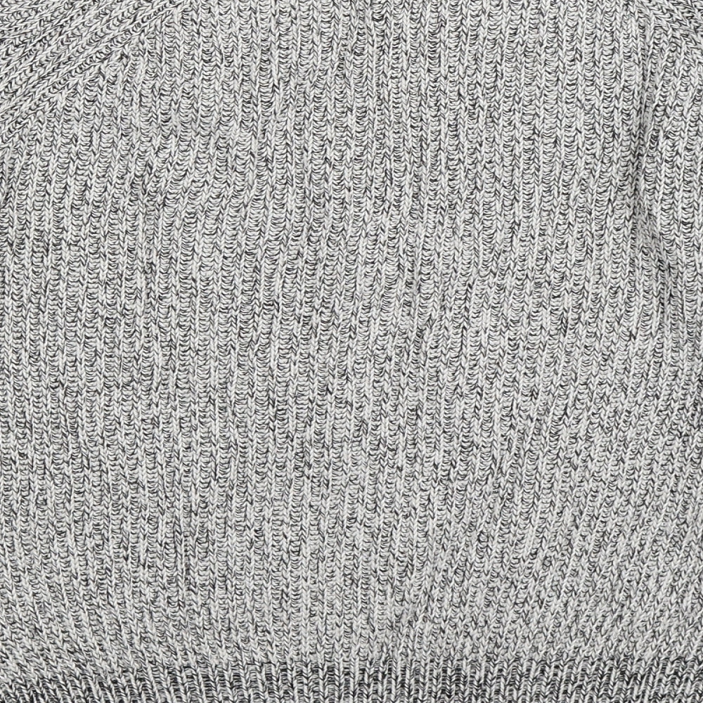 H&M Womens Grey Knit Pullover Jumper Size M