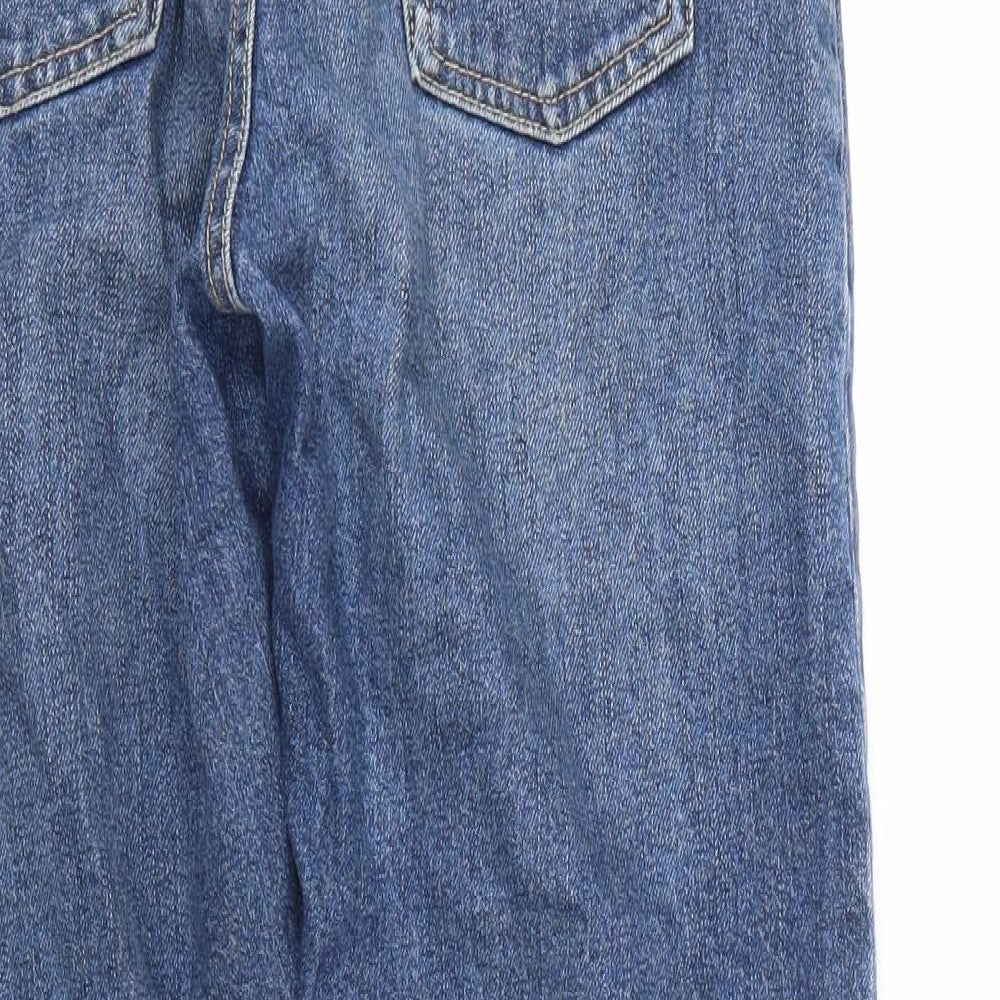 Gap Womens Blue Denim Straight Jeans Size 26 in L24 in