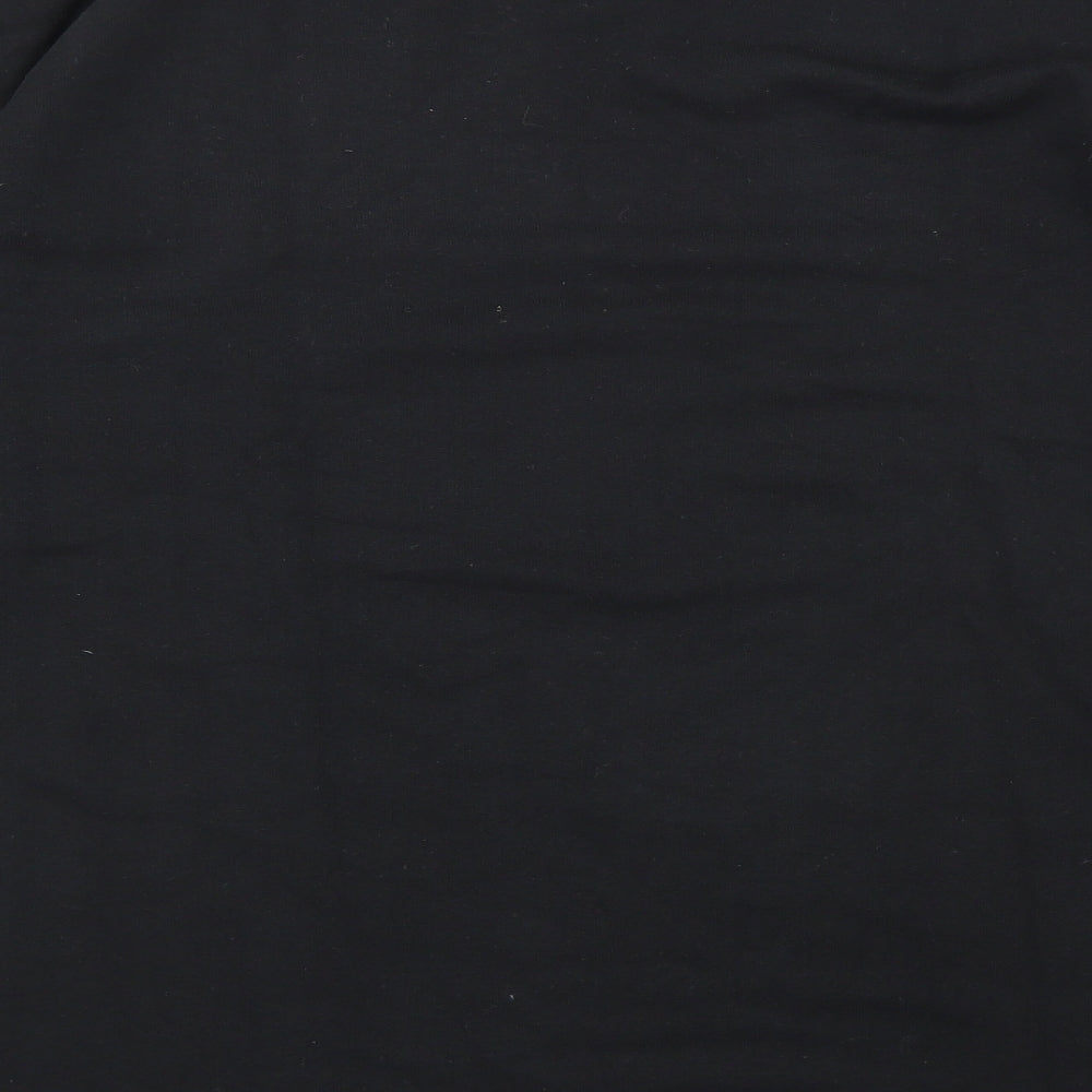 JFG Mens Black Pullover Sweatshirt Size L