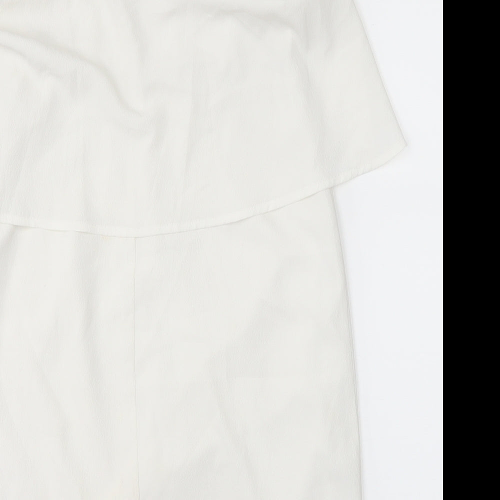 VERO MODA Womens White Basic Blouse Size XS