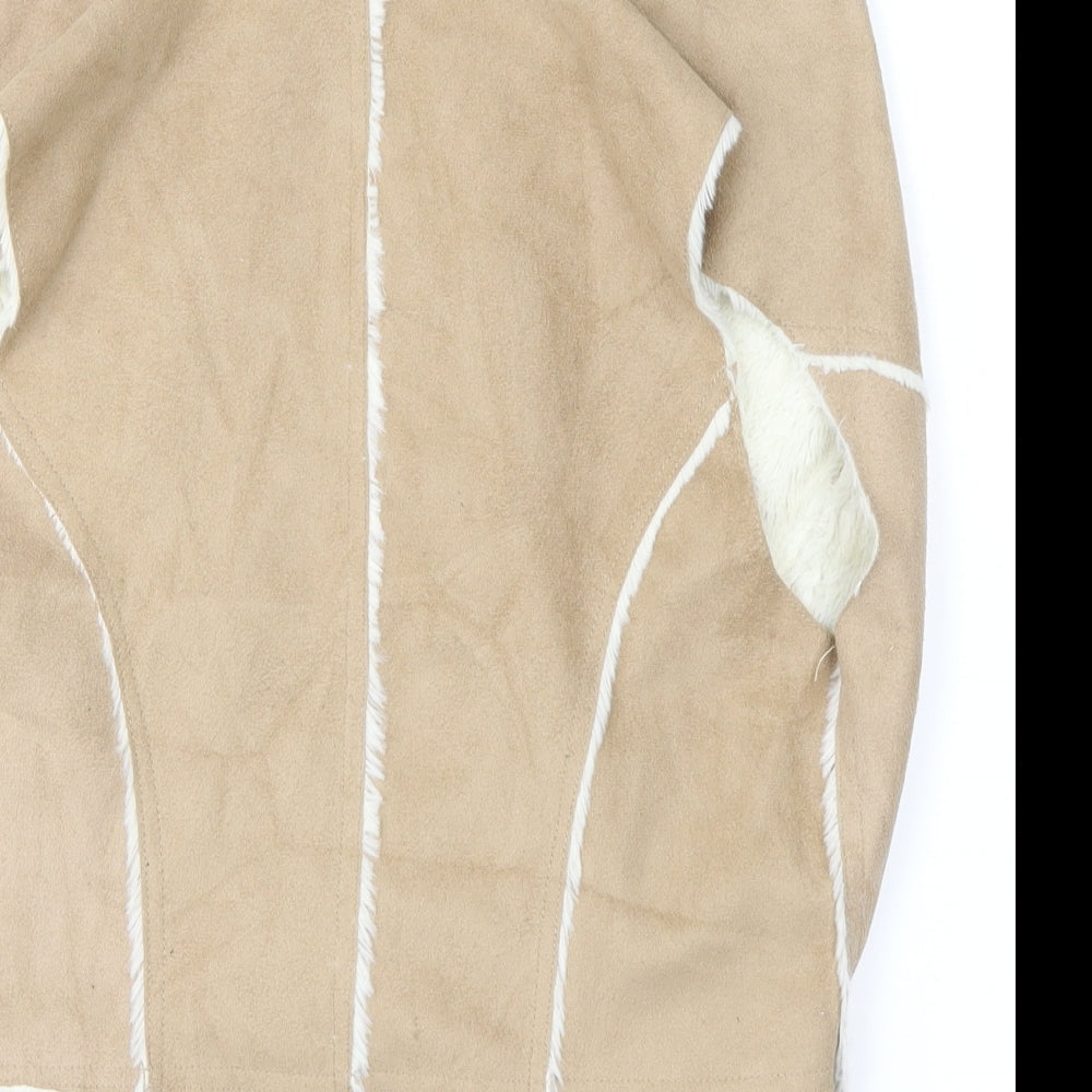 Rainbow Womens White Jacket Size 8