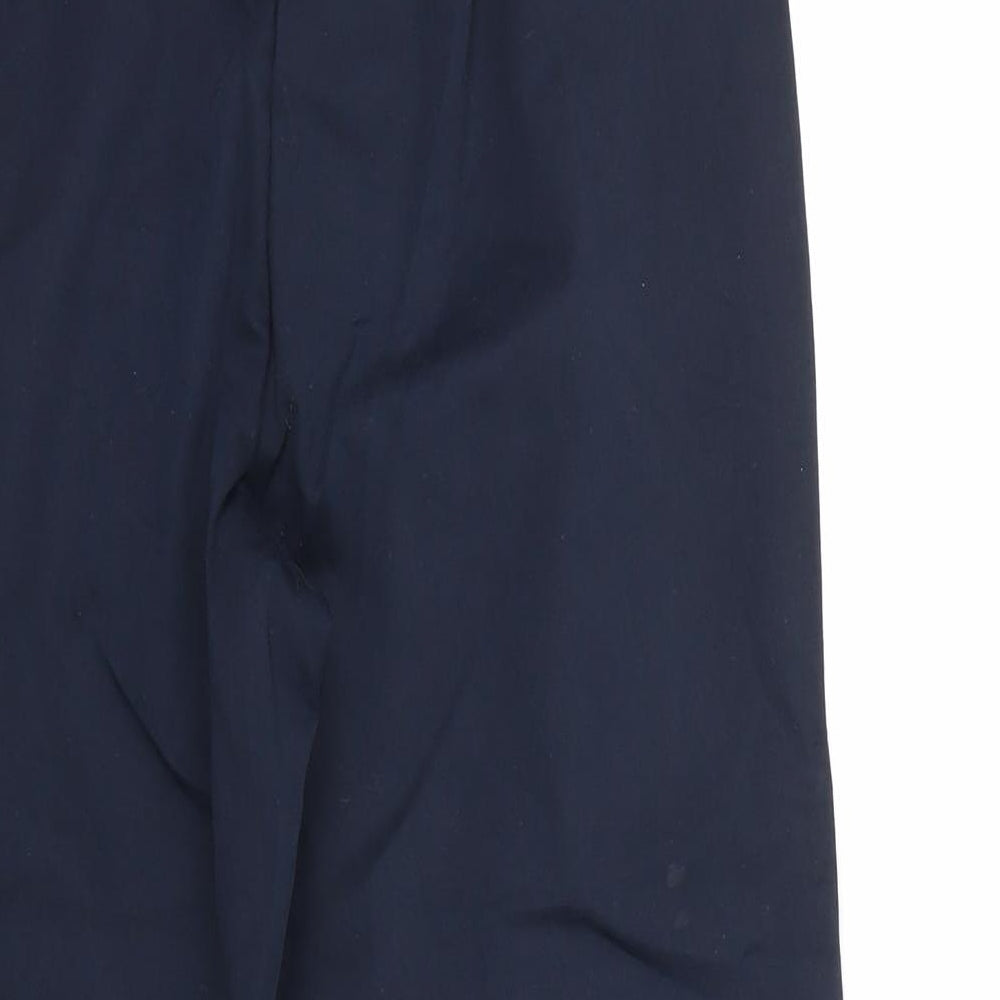 Marks and Spencer Womens Blue Trousers Size 10 L22 in