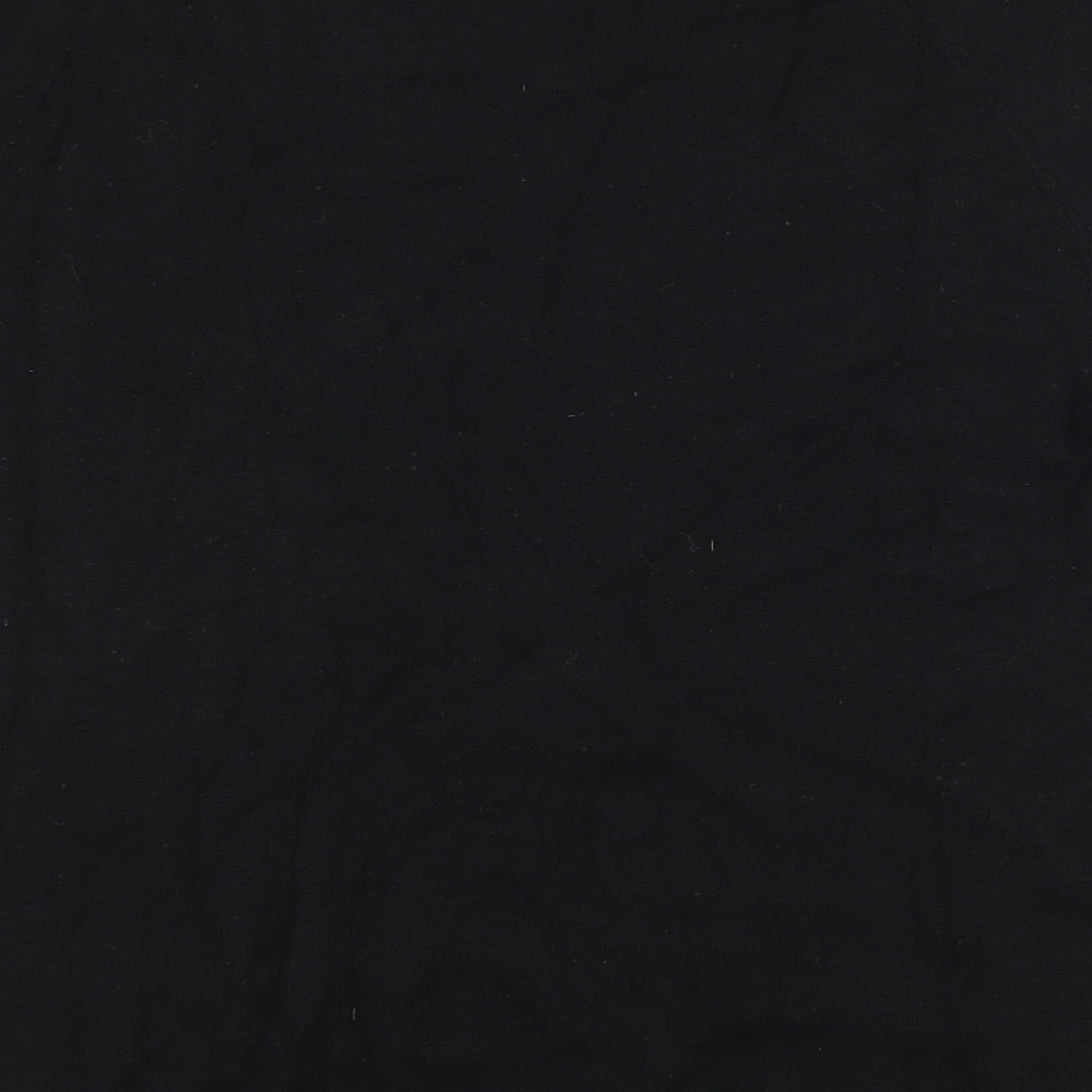 Kenneth Cole Womens Black Basic T-Shirt Size L