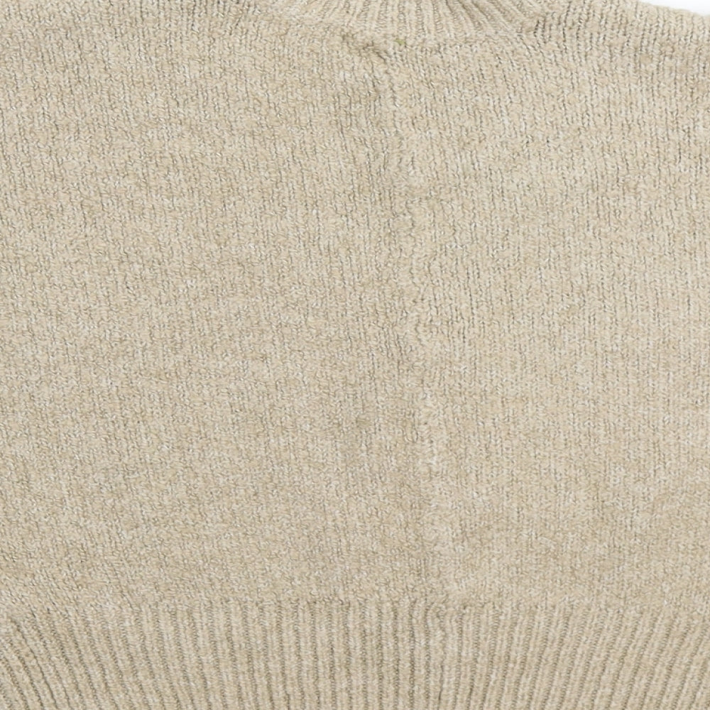 Strand Womens Beige Knit Pullover Jumper Size M