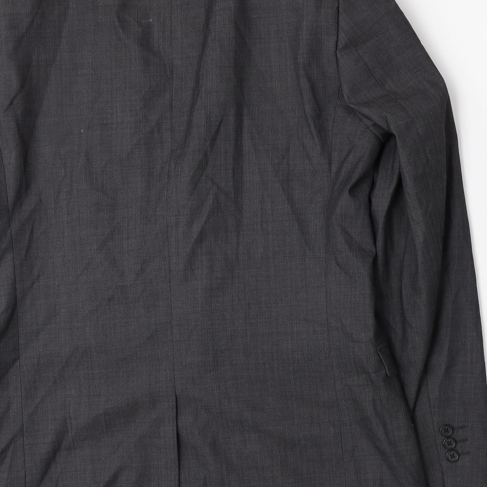 NEXT Mens Grey Jacket Suit Jacket Size 40