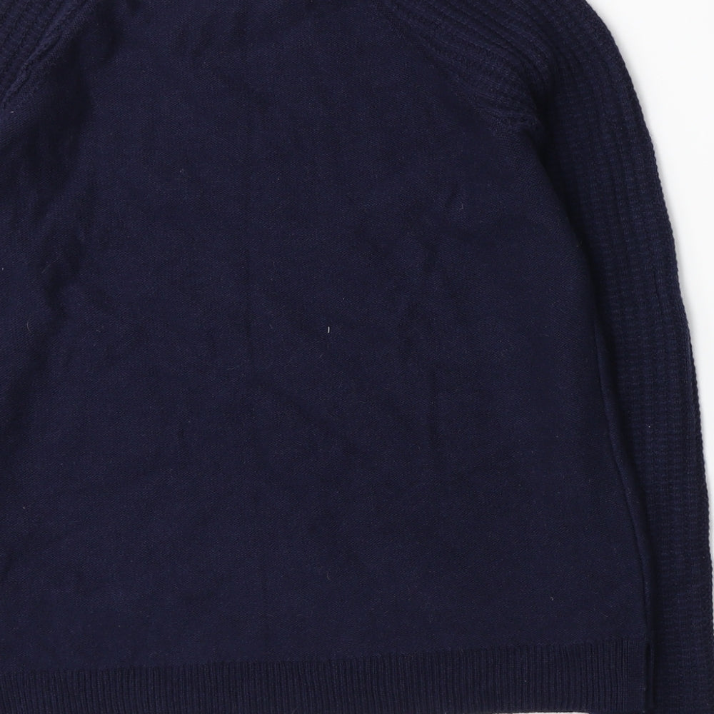 Gap Mens Blue Knit Pullover Jumper Size S