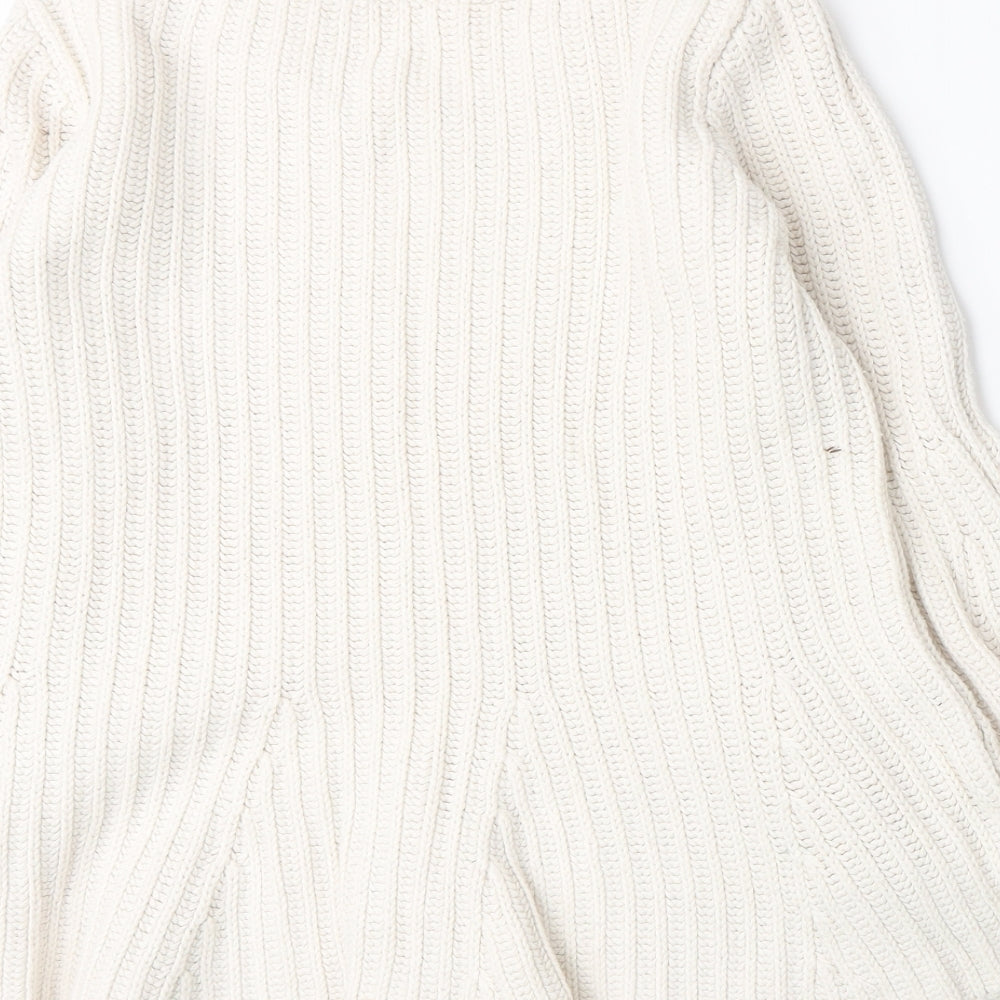 Gap Womens Beige Knit Pullover Jumper Size S