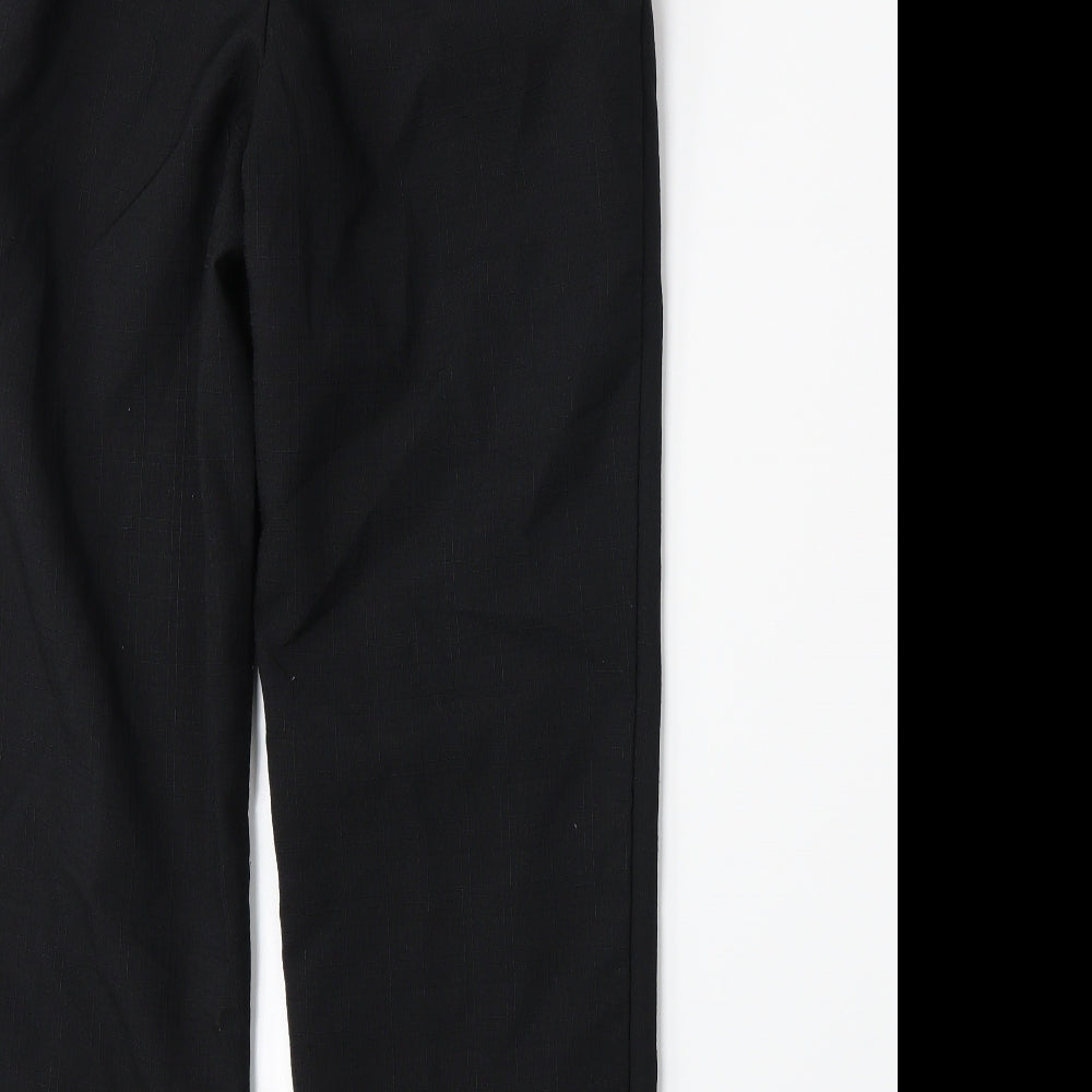 Marks and Spencer Womens Black Trousers Size 10 L26 in