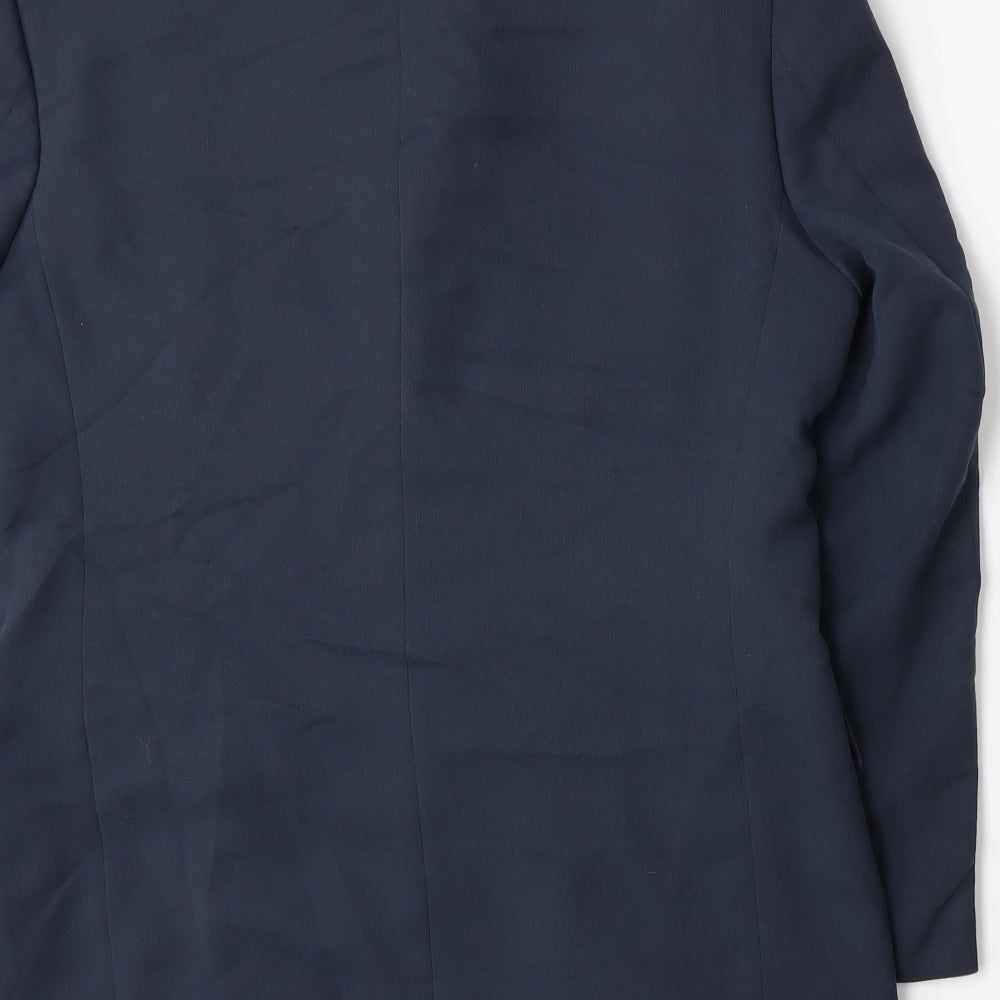 Soveriegn Mens Blue Jacket Suit Jacket Size L