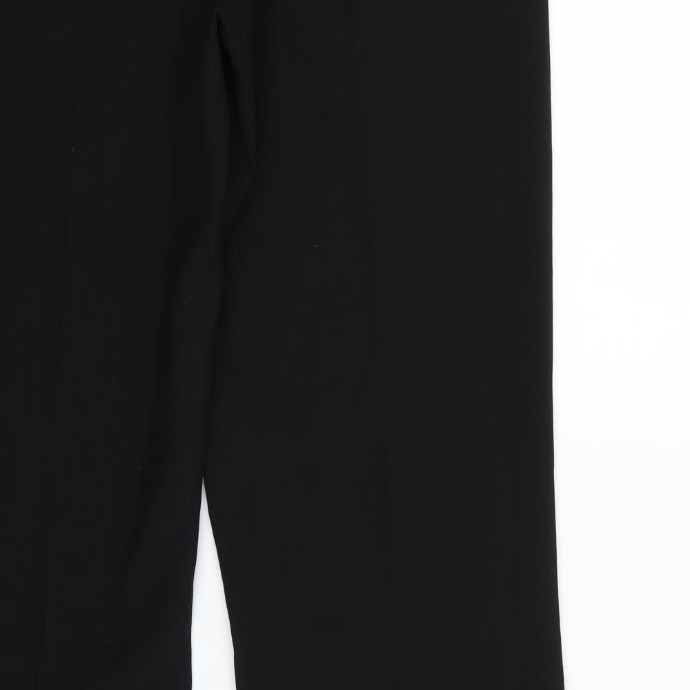 Debenhams Womens Black Dress Pants Trousers Size 12 L29 in