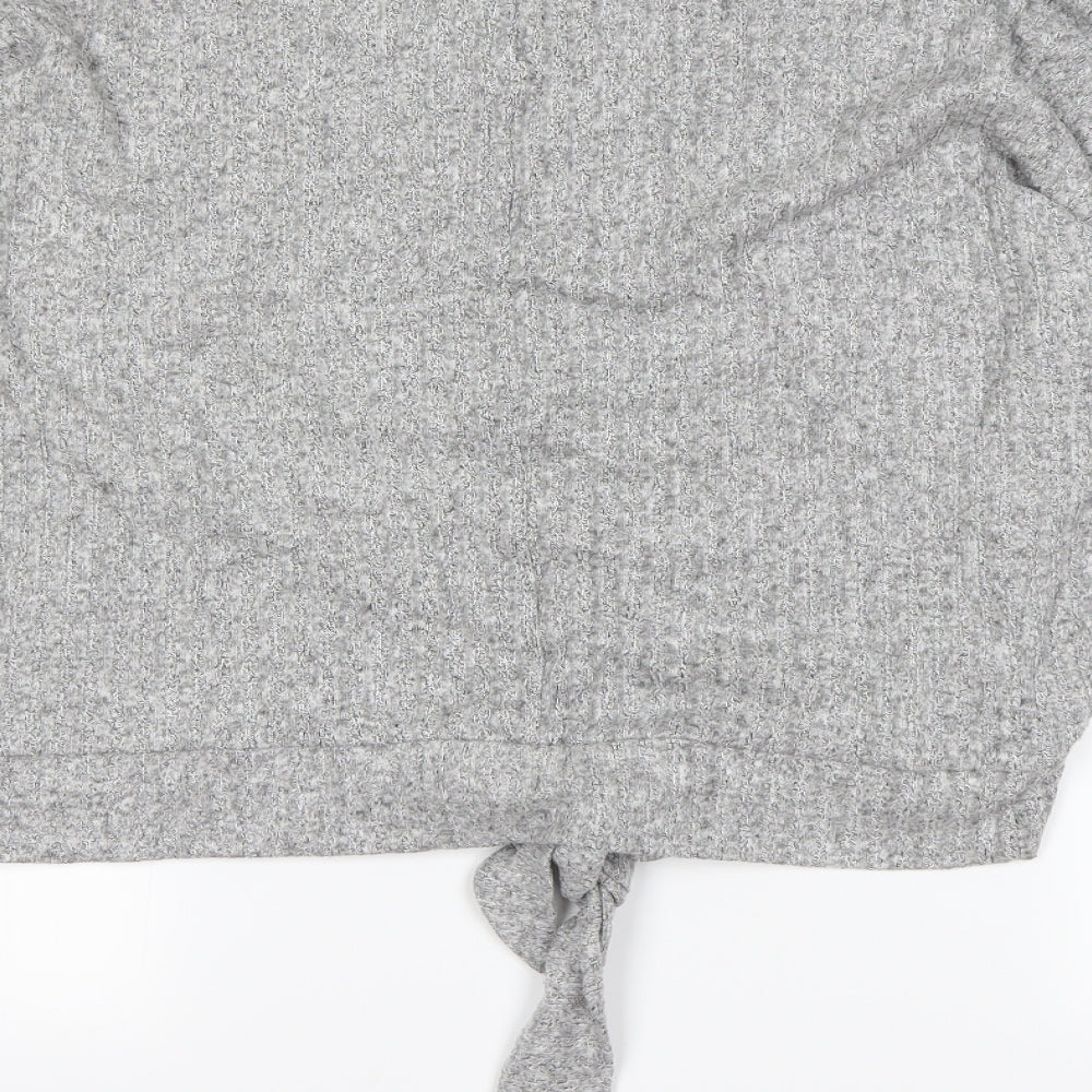 F&F Womens Grey Pullover Jumper Size 14