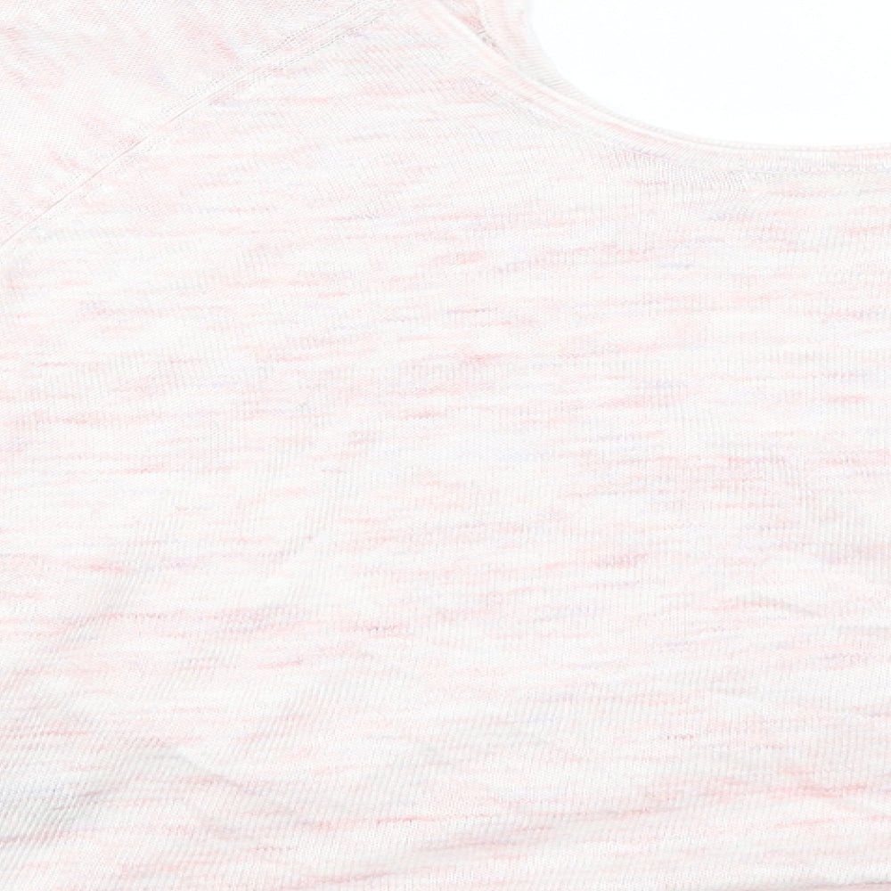 Marks & Spencer Womens Pink Pullover Jumper Size 14