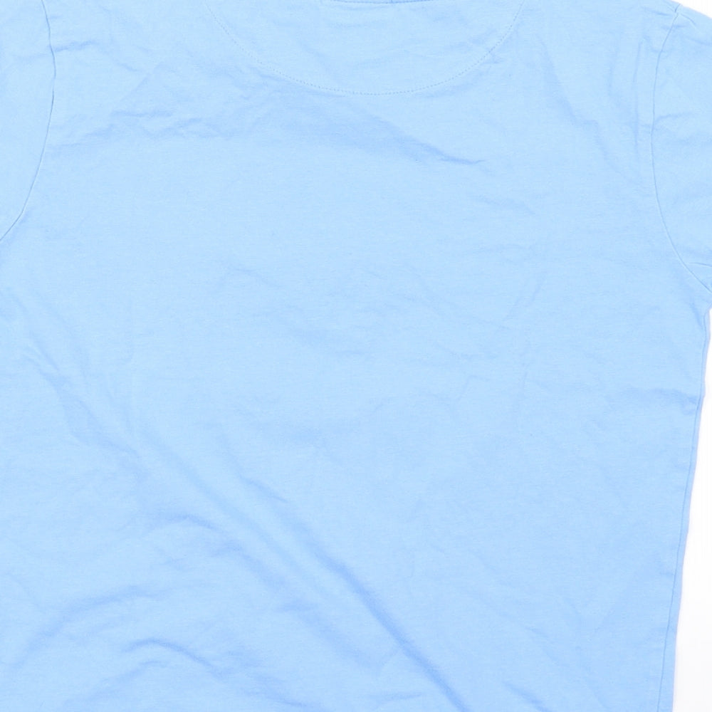 Jim Thompson Boys Blue Basic T-Shirt Size M