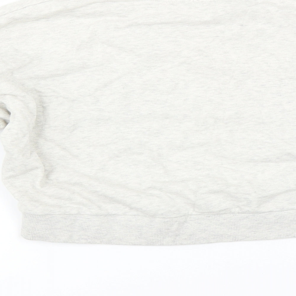 Divided by H&M Womens Grey Pullover Sweatshirt Size XS - CROPPED