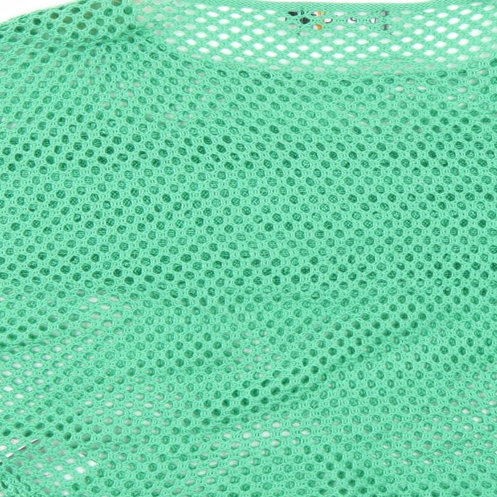 Apricot Womens Green Pullover Jumper Size S
