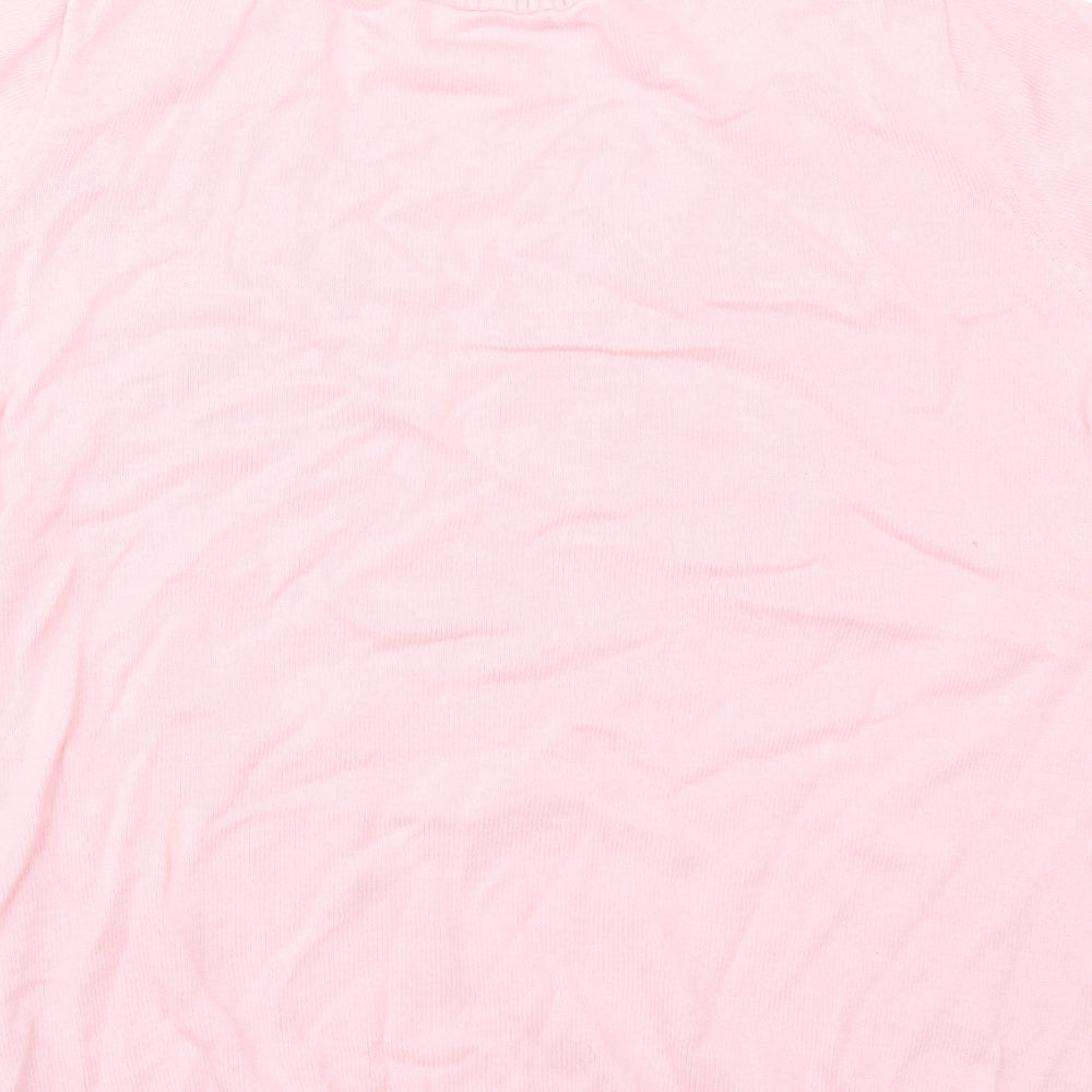 EA Womens Pink Pullover Jumper Size M