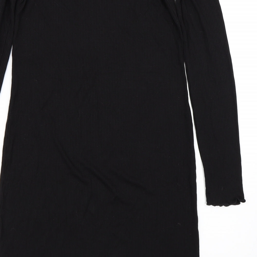H&M Womens Black Bodycon Size M
