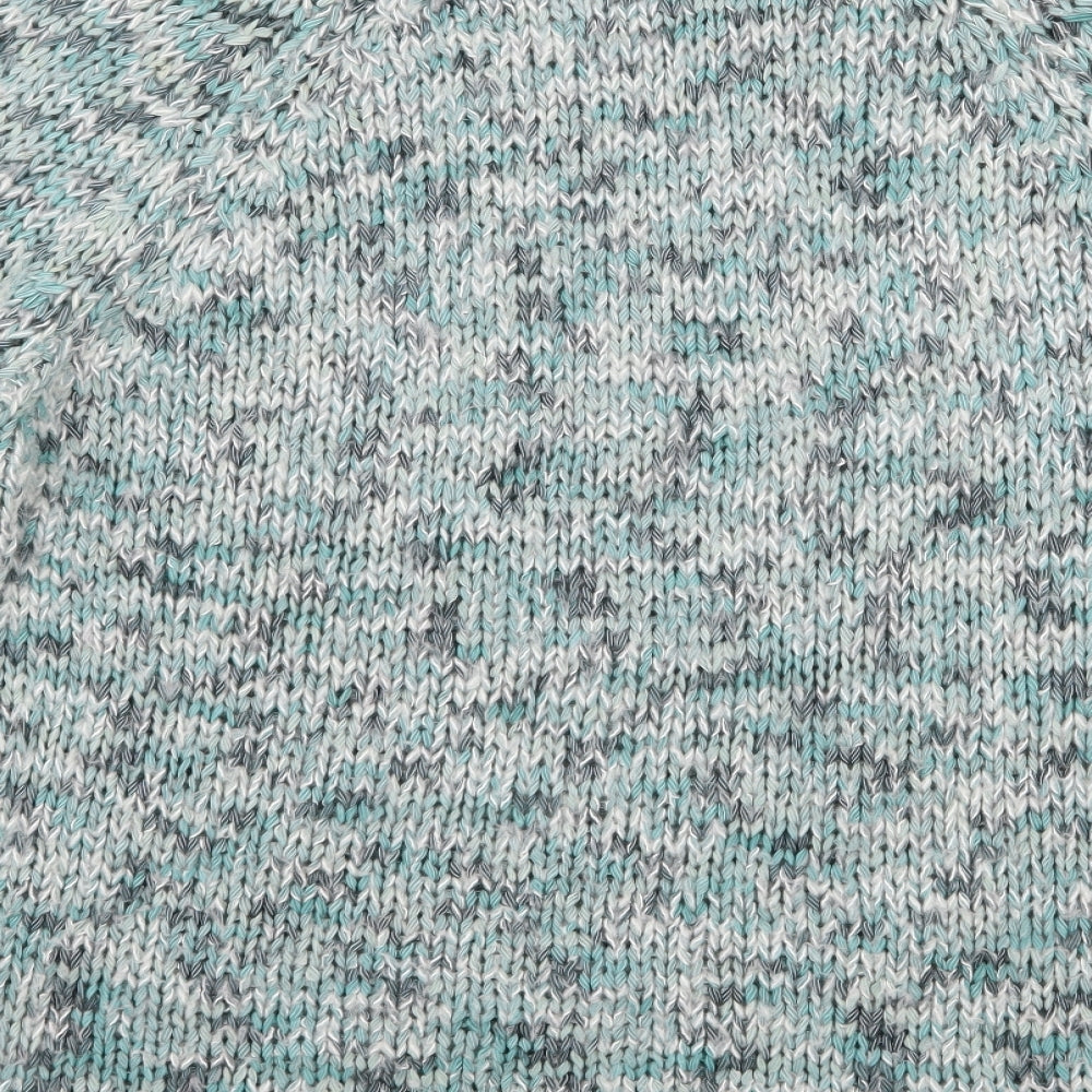 Bonmarché Womens Blue Knit Pullover Jumper Size M