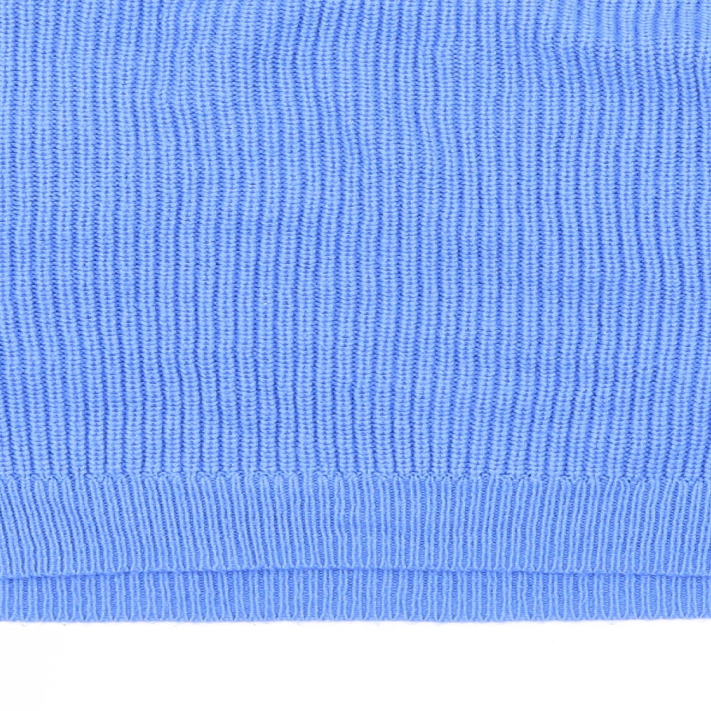 Gina Tricot Womens Blue Knit Pullover Jumper Size L