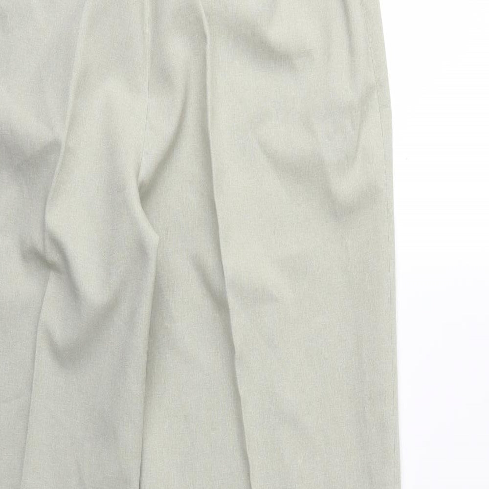 Berkertex Womens Green Trousers Size 16 L28 in