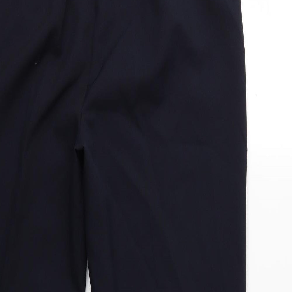 Marks and Spencer Womens Black Trousers Size 14 L27 in