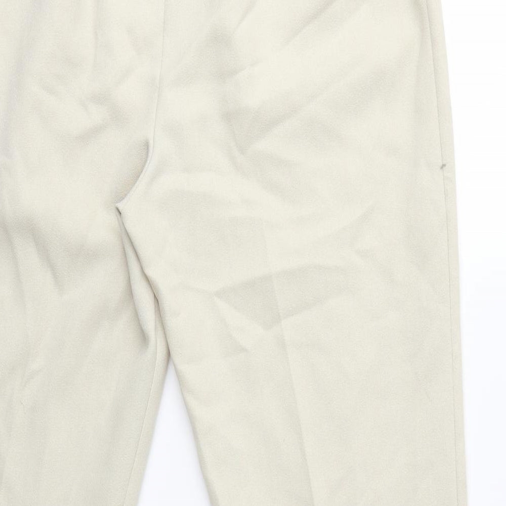 Berkertex Womens Beige Trousers Size 14 L26 in