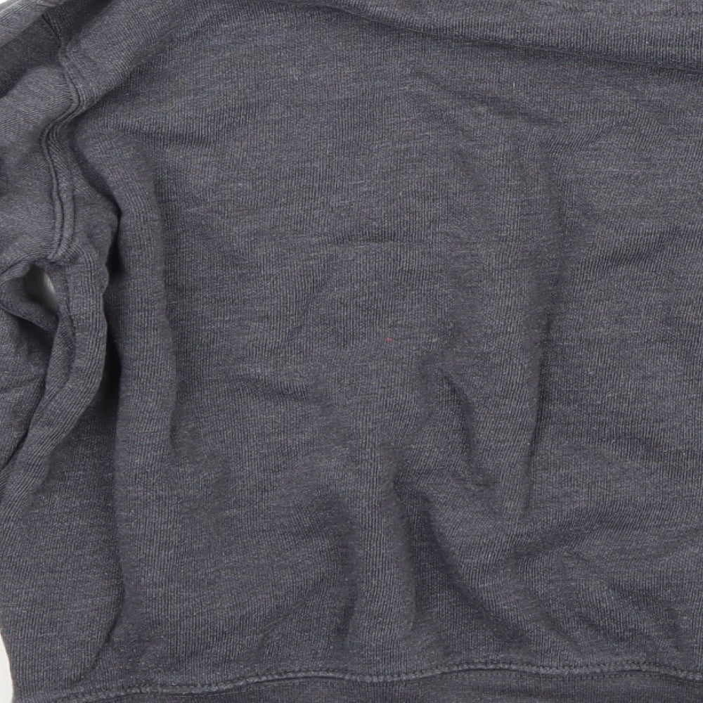 Huston Harbour Womens Grey Pullover Jumper Size M