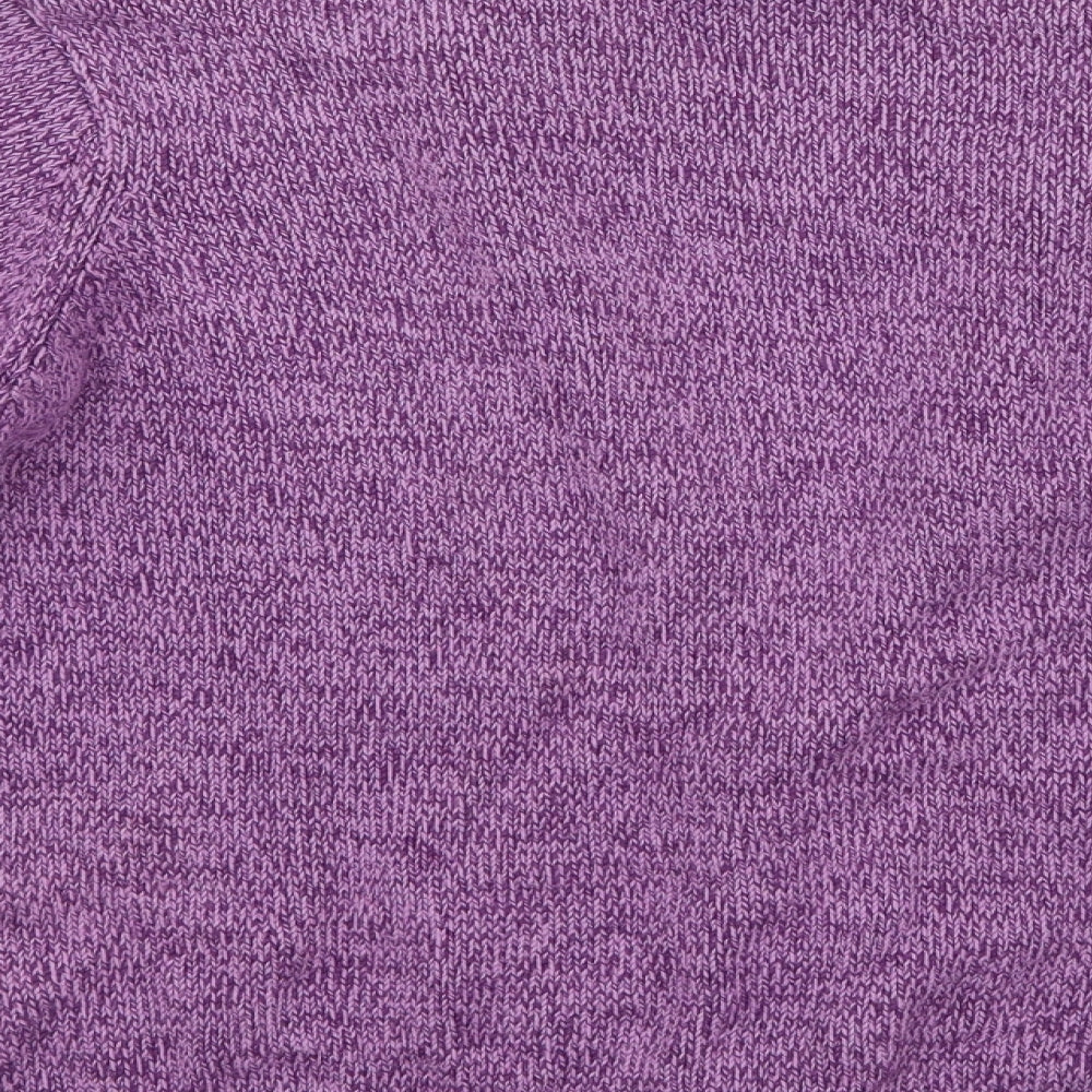 EWM Womens Purple Jacket Coat Size L