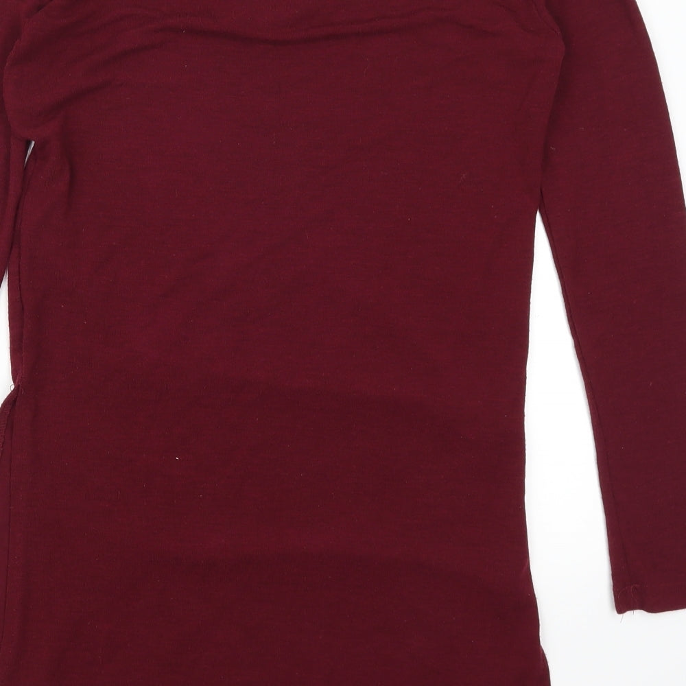 Atmosphere Womens Red Basic T-Shirt Size 6
