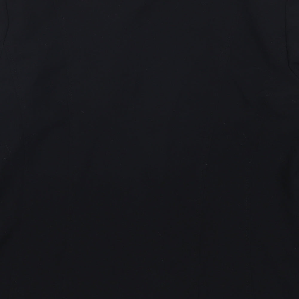 EWM Womens Black Jacket Suit Jacket Size 14