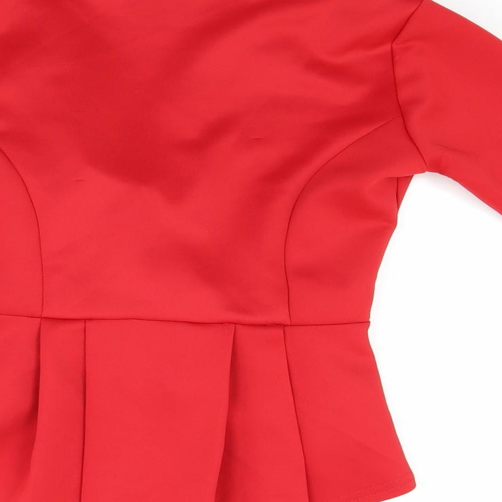 Body wear Womens Red Jacket Size S