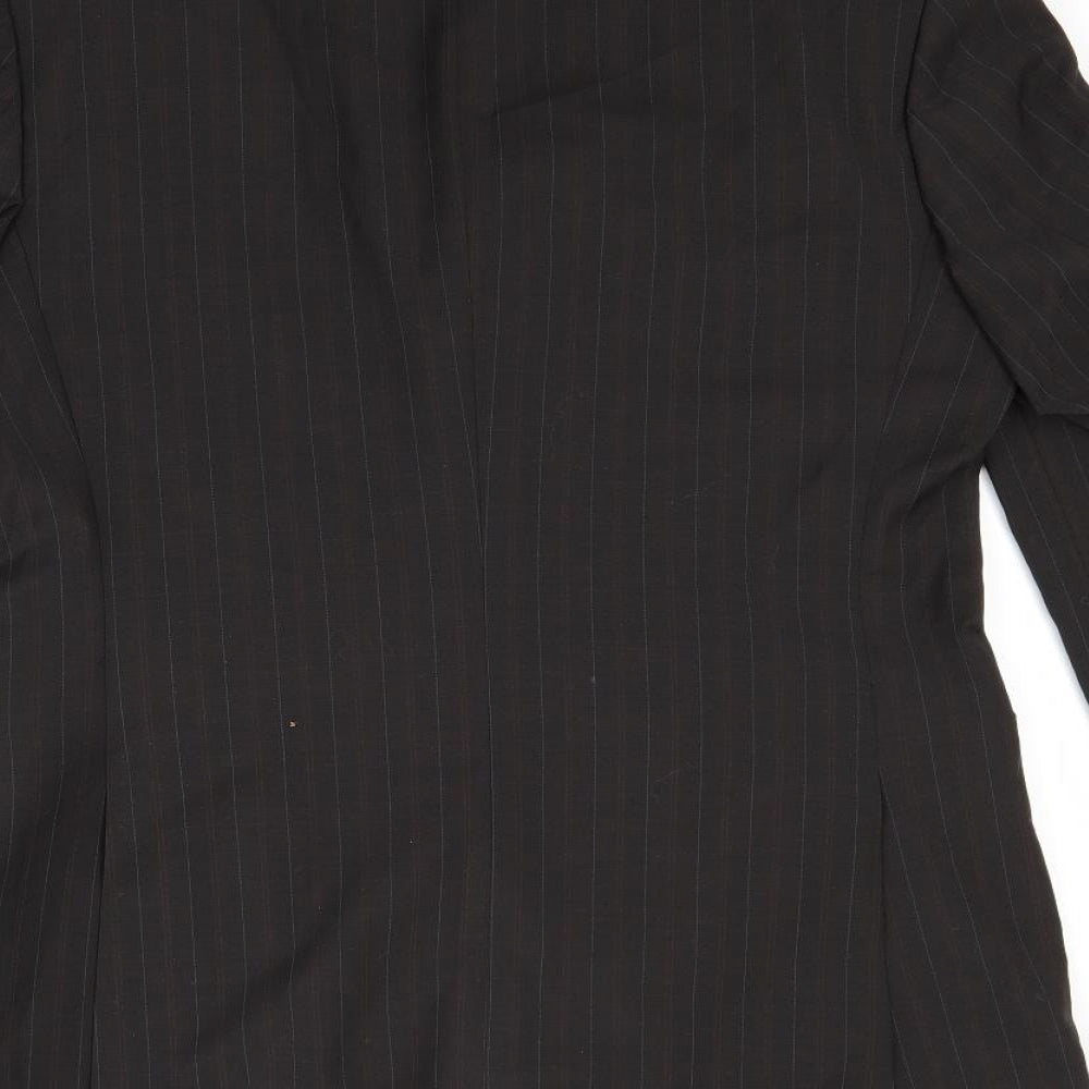 Burton Mens Brown Jacket Blazer Size 36