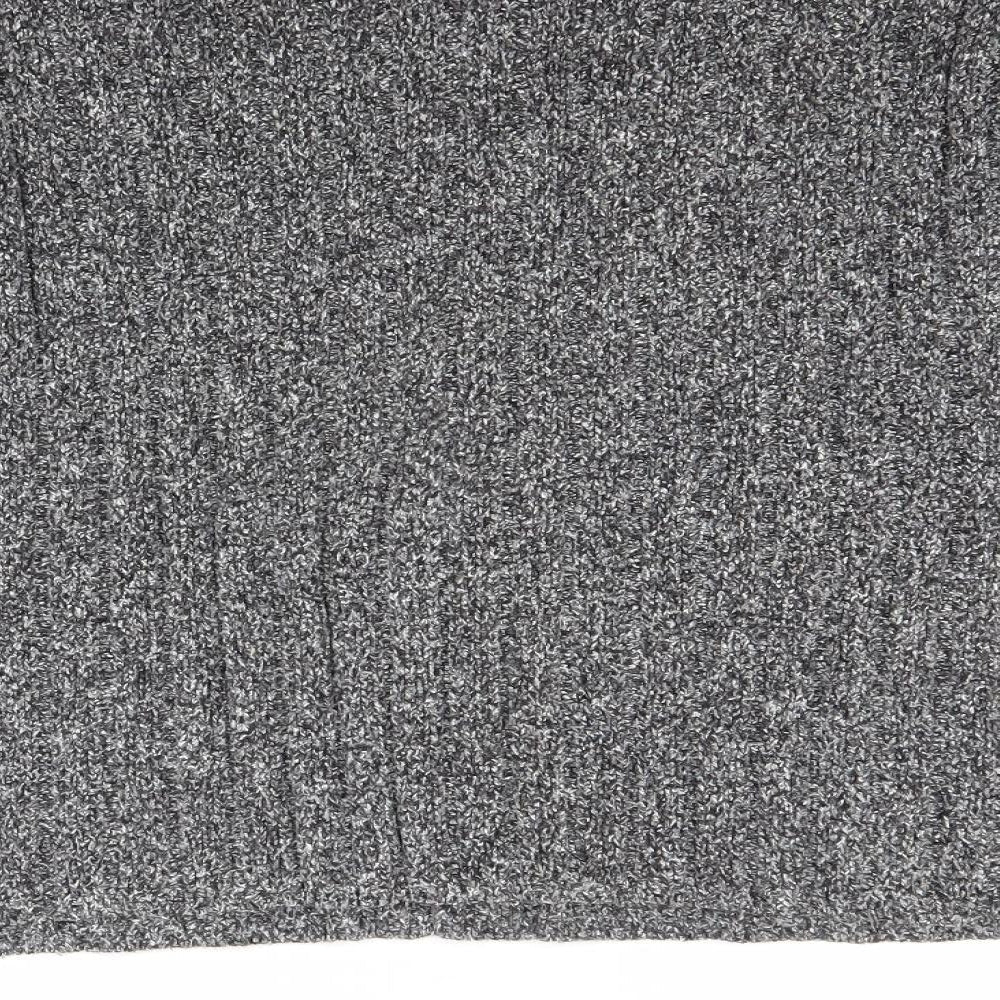 essence Womens Grey Pullover Jumper Size L