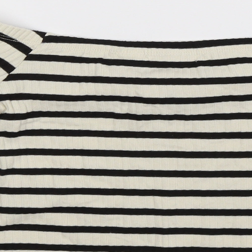 Cooperative Womens Multicoloured Striped Knit Pullover Jumper Size XS