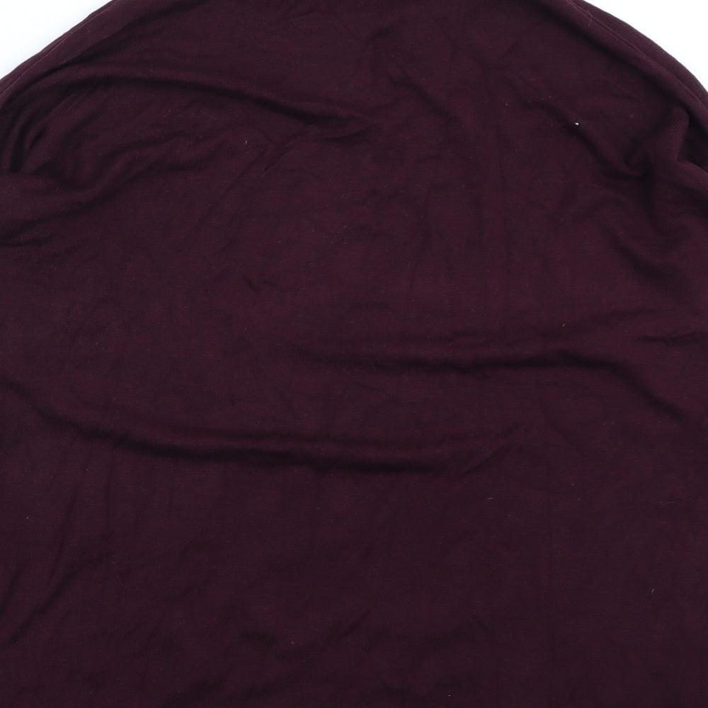 F&F Womens Red Pullover Jumper Size 12