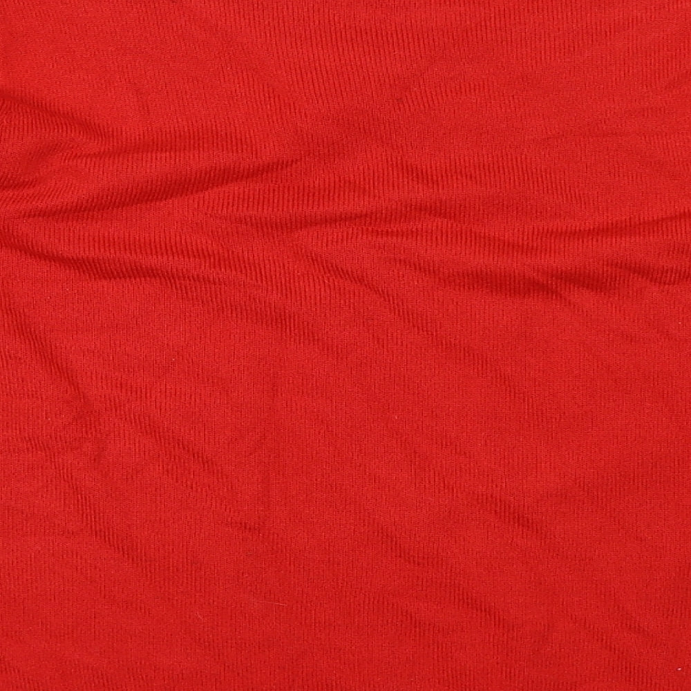 Marks & Spencer Womens Red Pullover Jumper Size 14