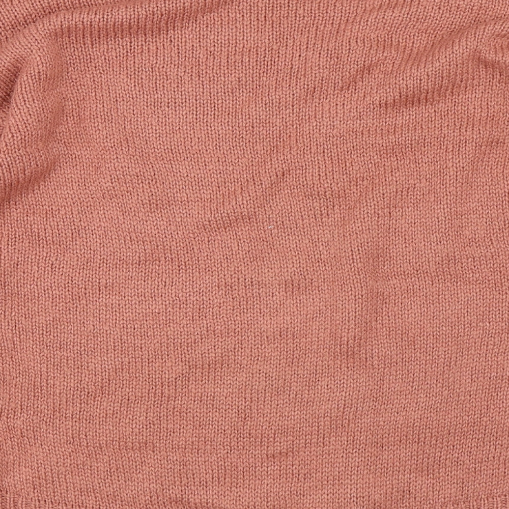 Newlook Womens Pink Pullover Jumper Size S