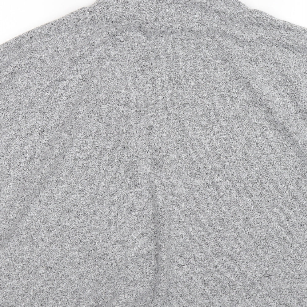 New Look Womens Grey Pullover Jumper Size L