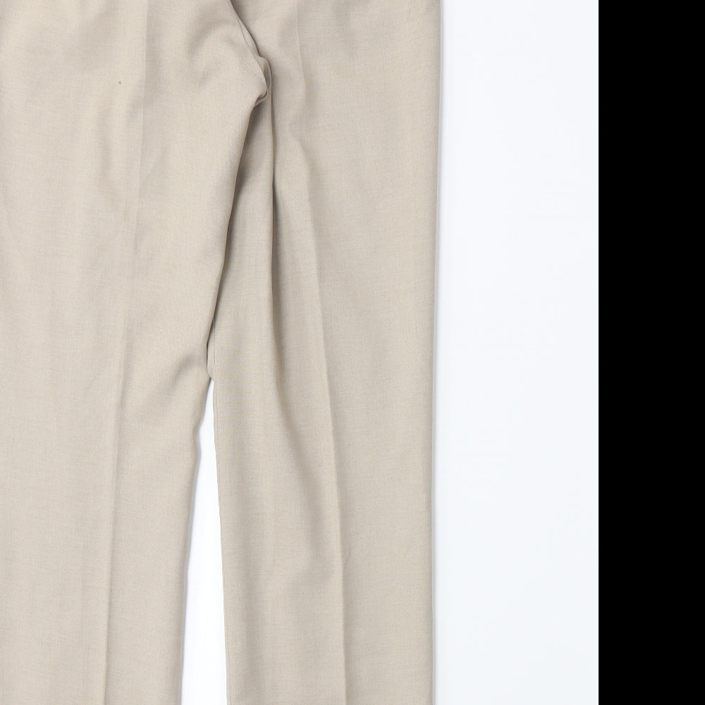 Debenhams Womens Beige Trousers Size 10 L28 in