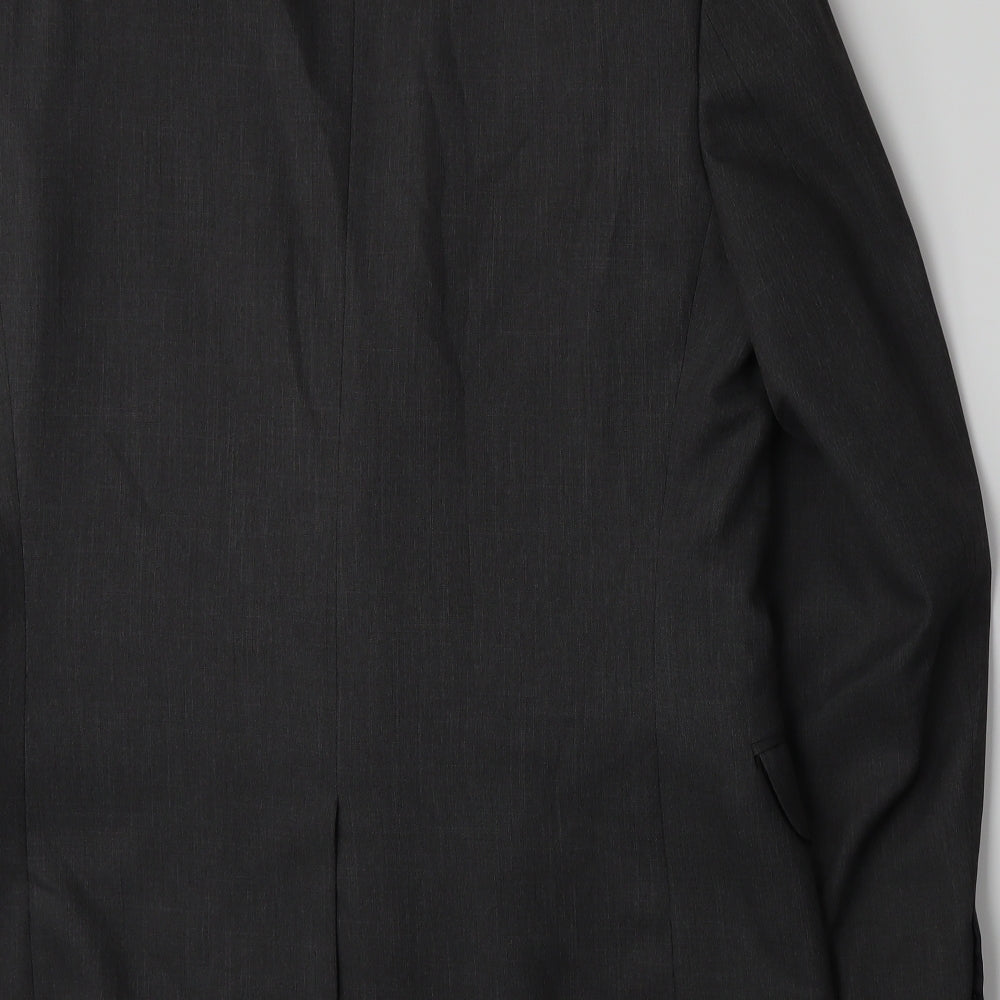 F&F Mens Grey Jacket Suit Jacket Size L