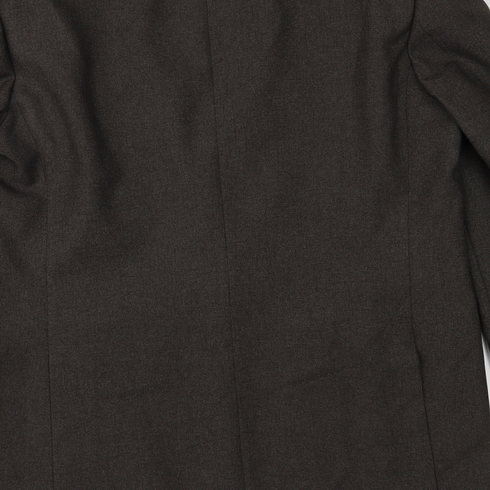 Greenwoods Mens Brown Jacket Suit Jacket Size 40