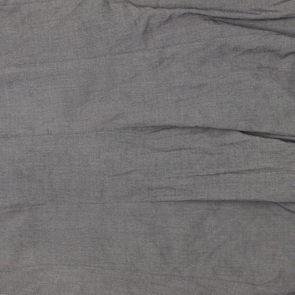 Preworn Womens Grey Flare Skirt Size 48 in